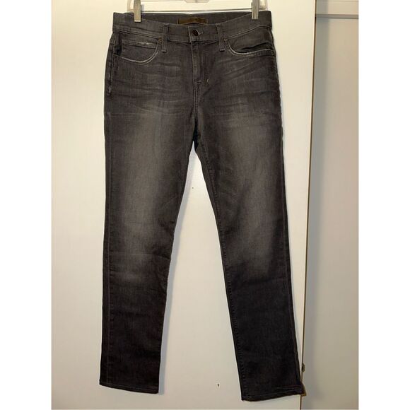 Joe’s Jeans Slim Fit High Waisted Black Gray Denim Pants Size 30 (10) NWOT - Picture 1 of 7